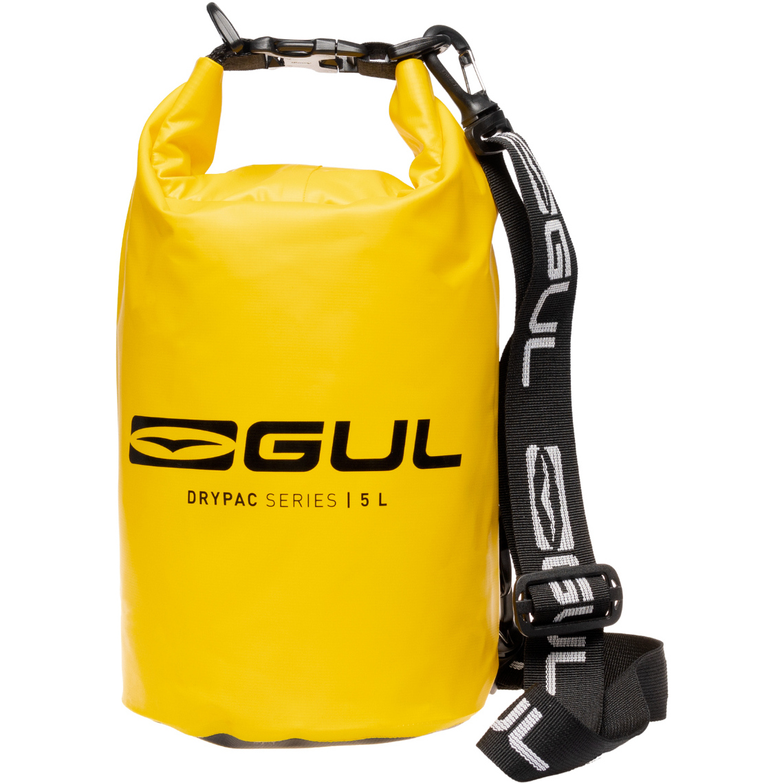 2025 Gul 5L Drypac Series Dry Bag LU0116 - Yellow / Black